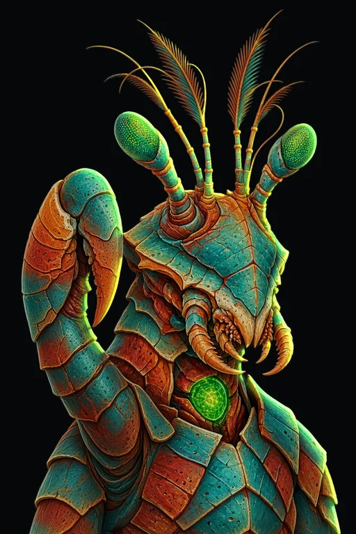 Portrait of Swarm-Coordinator Omra