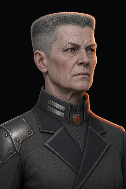 Portrait of Commander Voss
