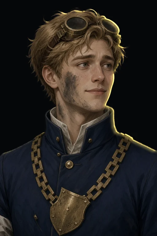 Portrait of Steamwright-Baron Mikael Ferren