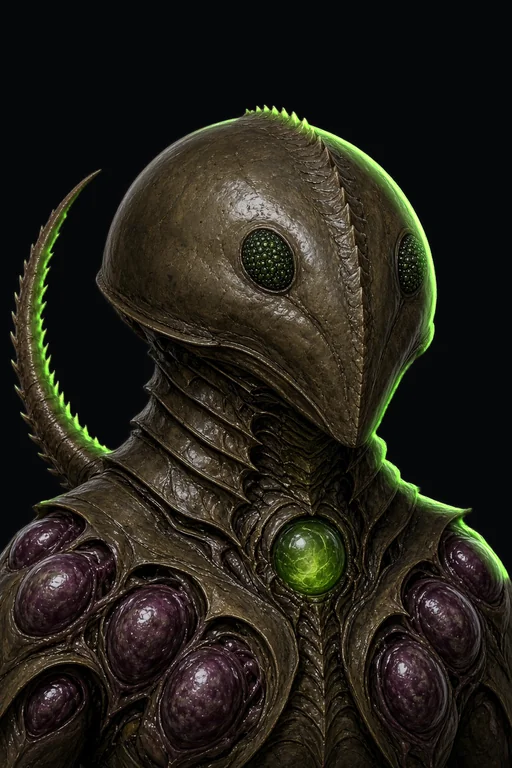 Portrait of Chitin-Lord Pax