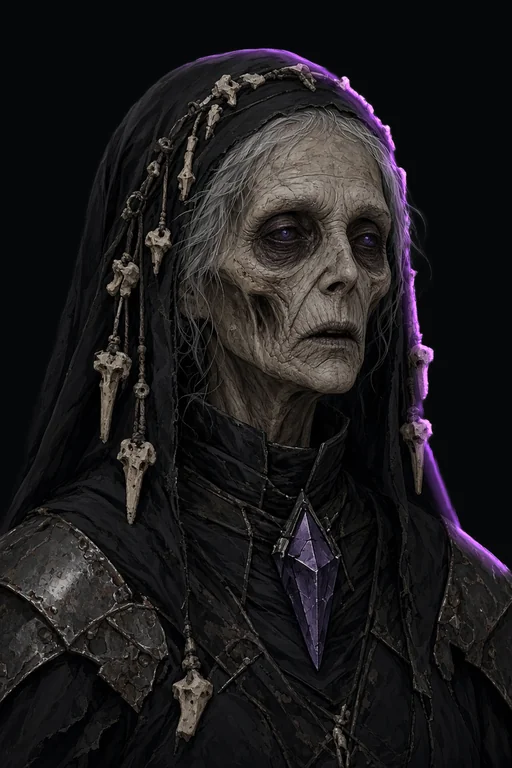 Portrait of The Mourner